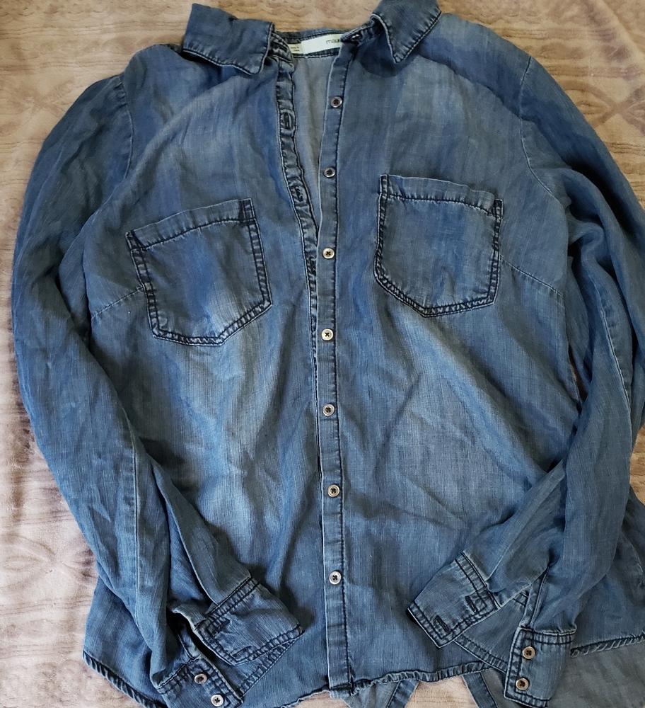 Women Jean button up
